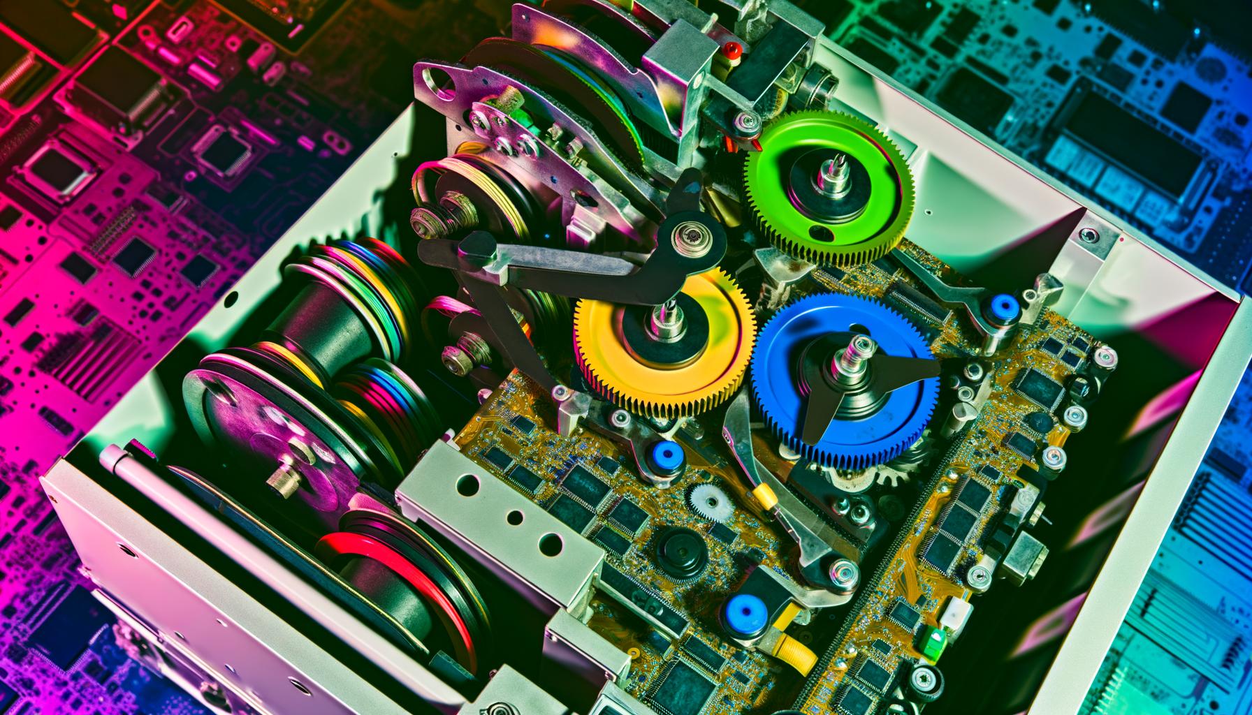 Visual representation of effective digital data shredding