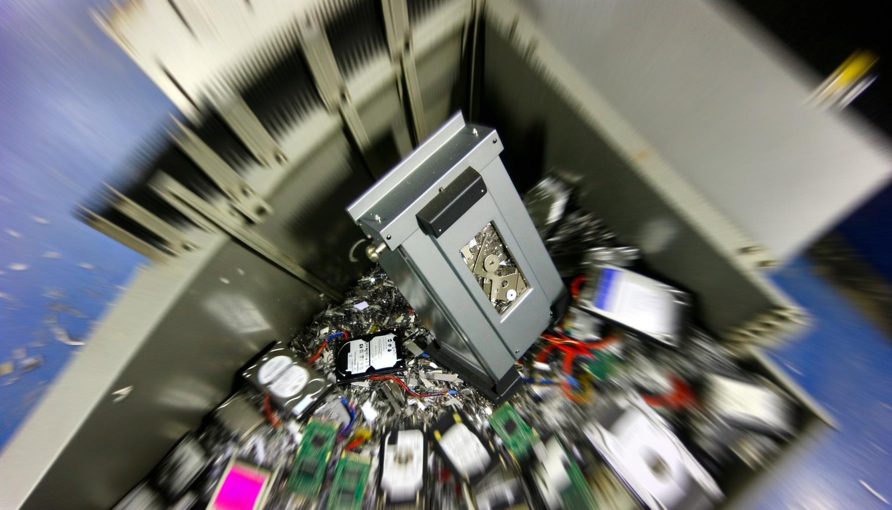 E-waste recycling ensures safe disposal of electronic devices