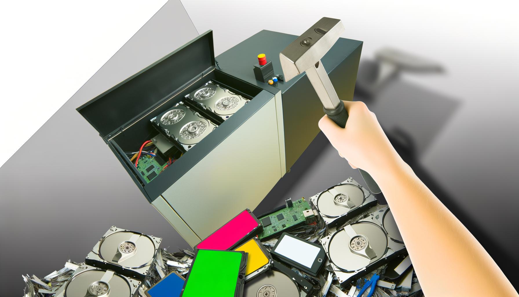 Eco-friendly shredding in progress, ensuring sustainable paper disposal practices
