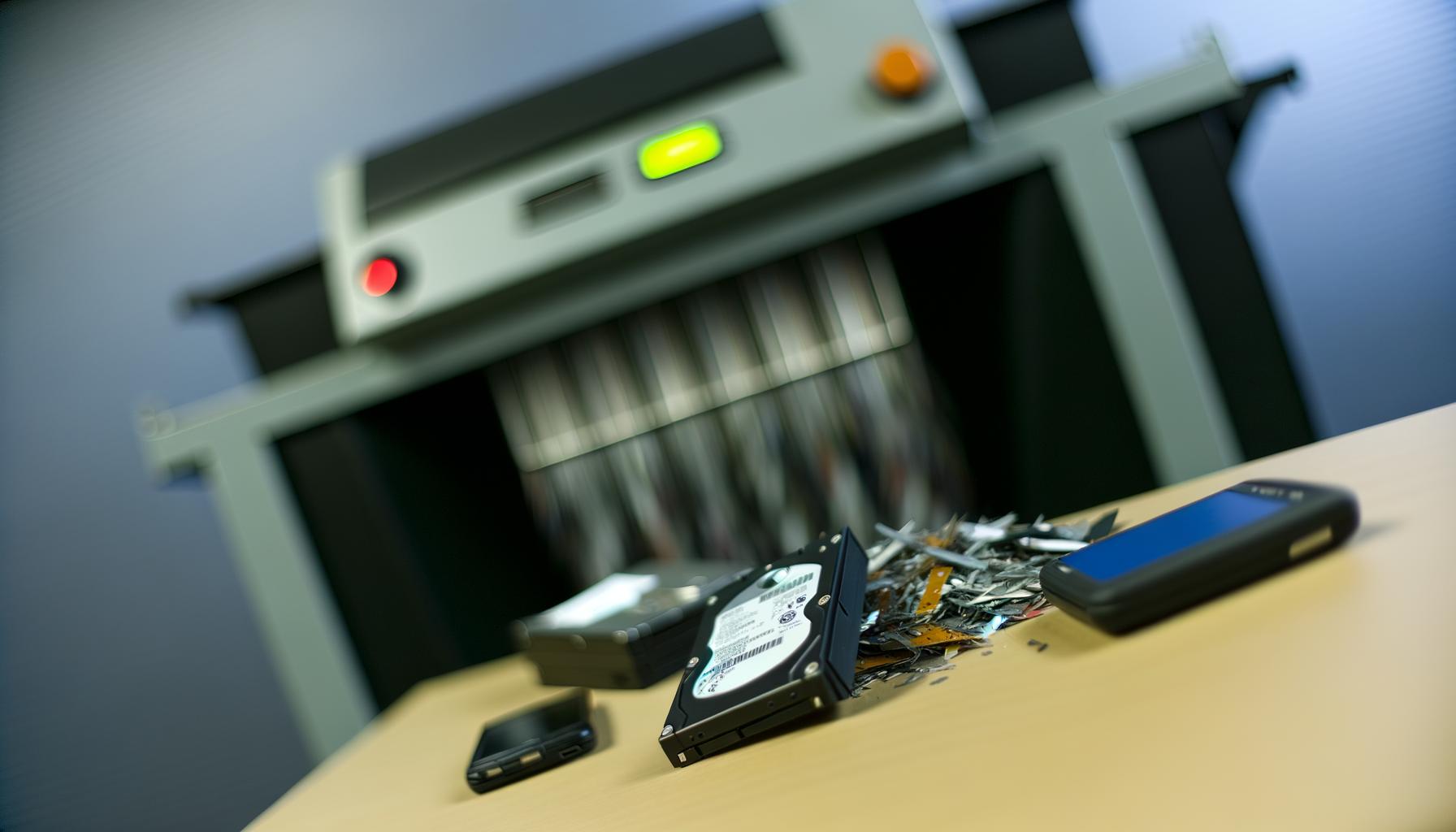 Hard drive recycling ensures environmentally safe disposal