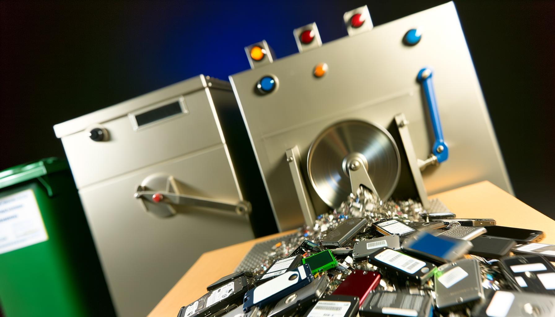 Sustainable hard drive recycling solutions for businesses and individuals